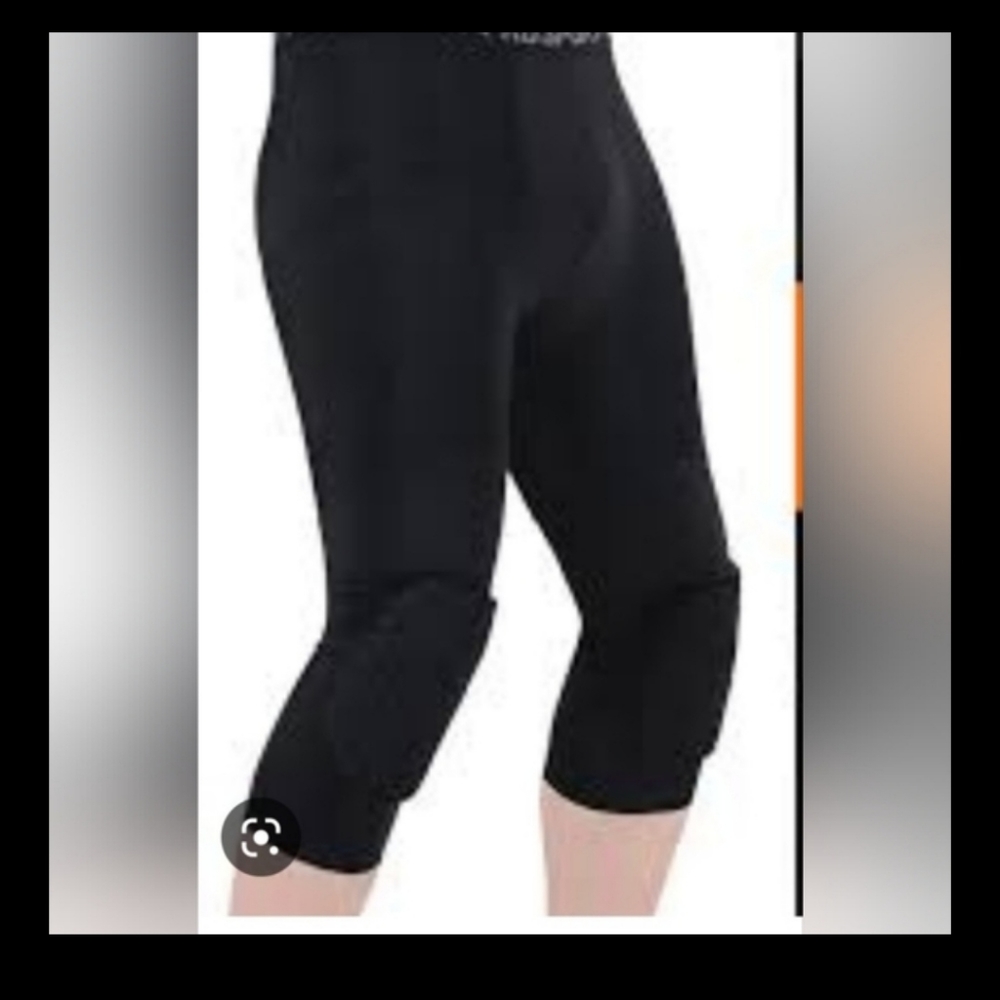 Basketball Compression Tights with Knee Pads. - Picture 7 of 7